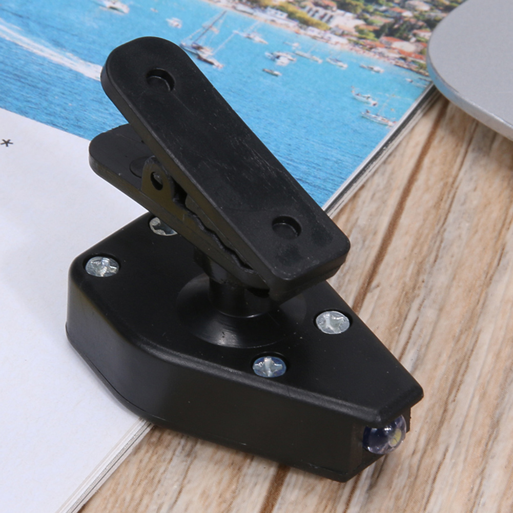 Book Weight Glass - Lampu Baca Mini Dapat Disesuaikan Lampu