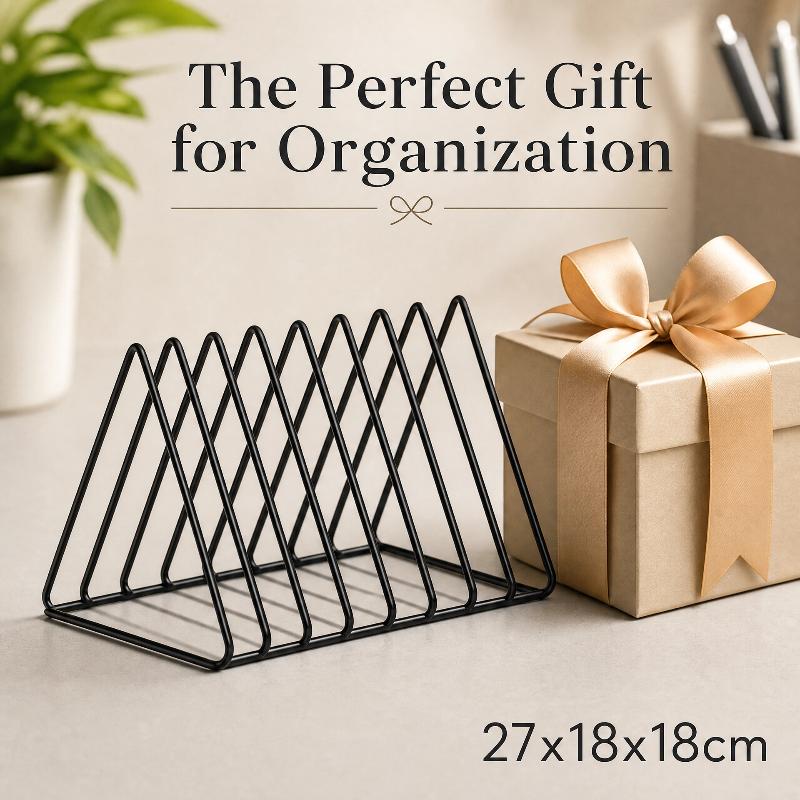 Magazine Holder Rack - Rak Penyimpanan 5/9 Grid, Organizer File