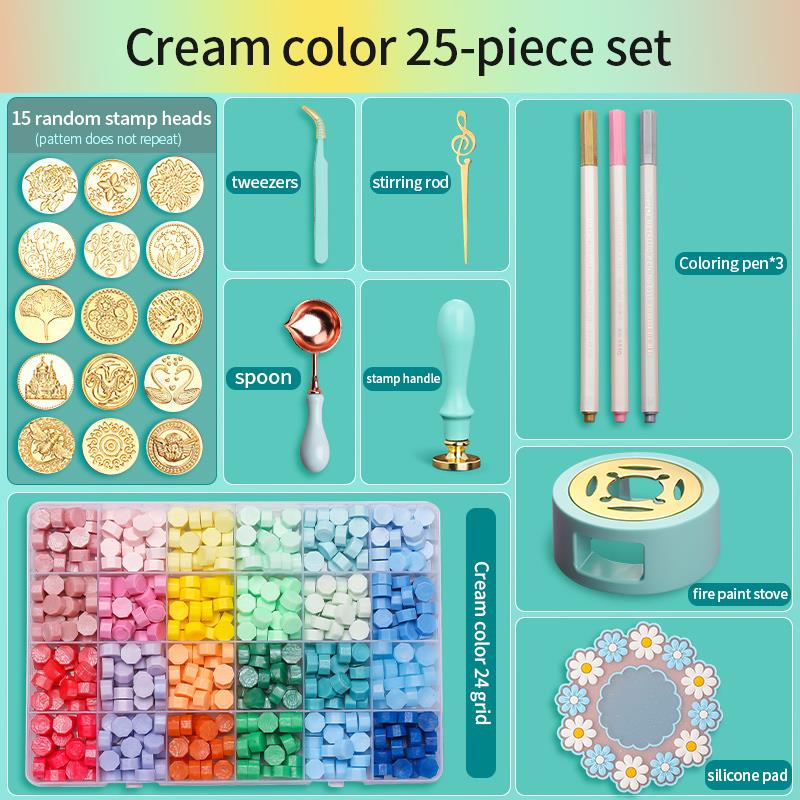 Set Stempel Lilin Segel, Kit L - Wax Seal Stamp Set ulasan dan harga