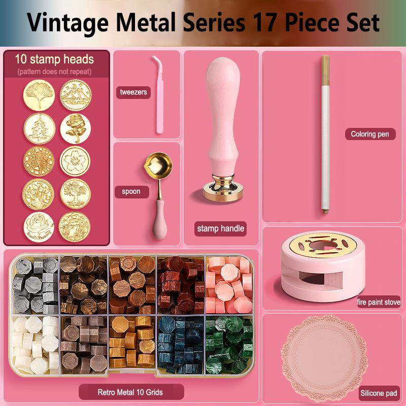 Set Stempel Lilin Segel, Kit L - Wax Seal Stamp Set ulasan dan harga
