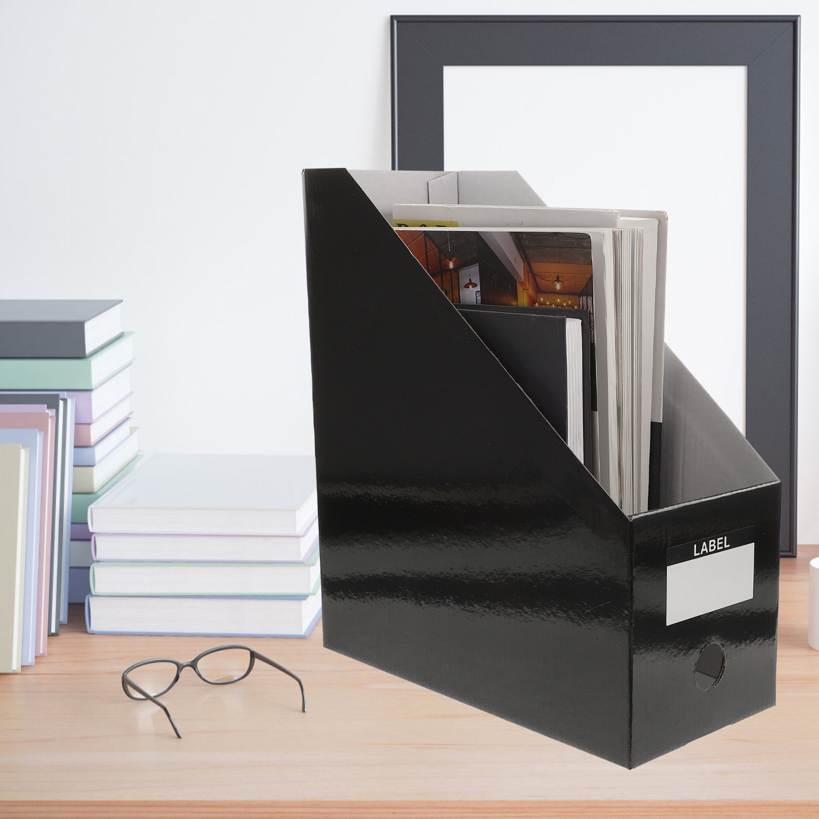 3Pcs Rak Penyimpanan Dokumen D - Magazine Holder Rack ulasan dan harga
