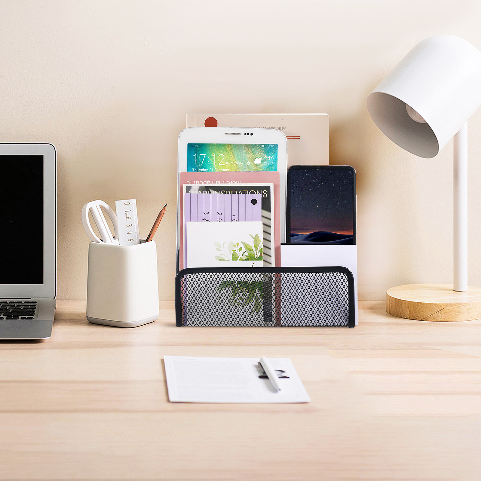 Rak Penyimpanan Dokumen, Surat - Magazine Holder Rack ulasan dan harga