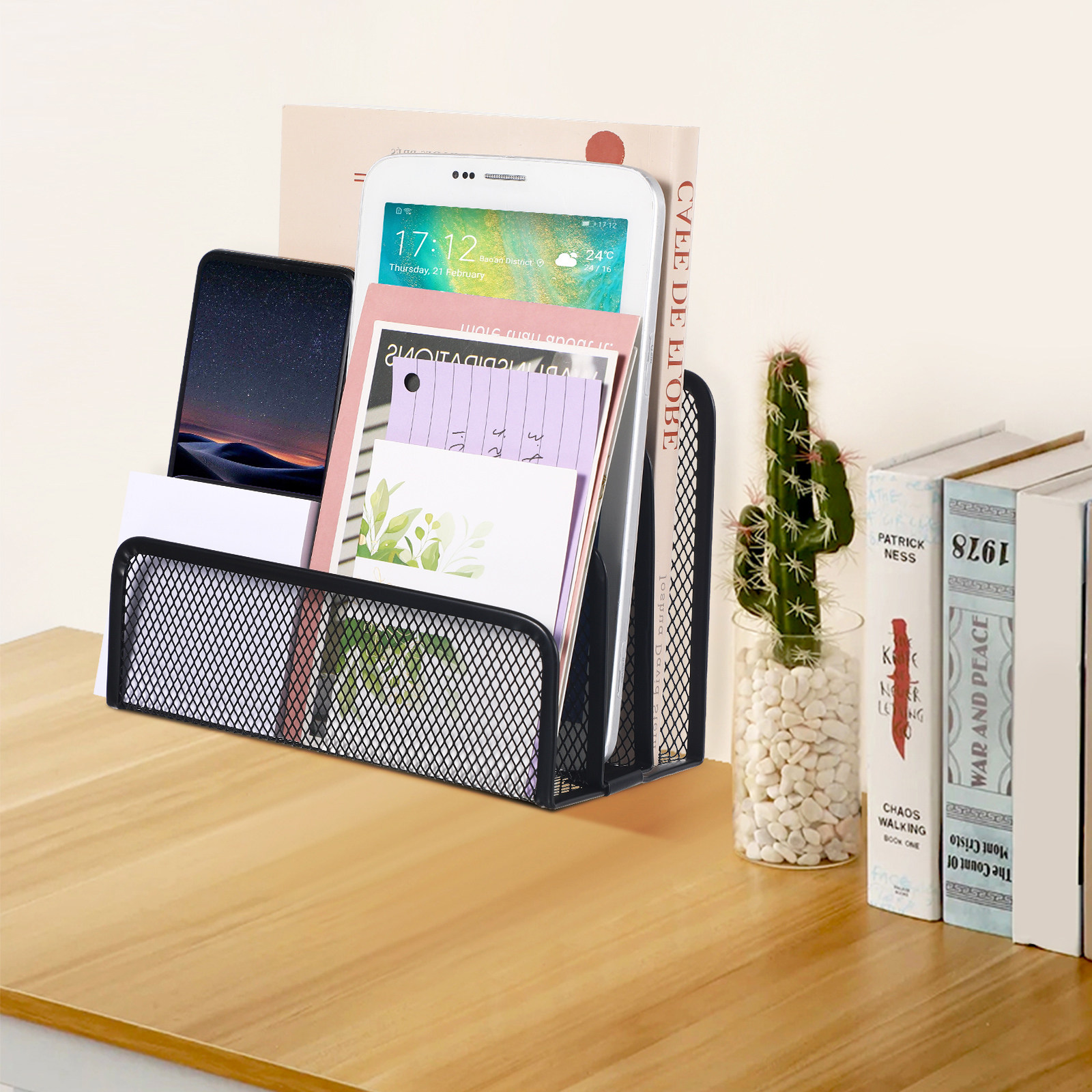 Rak Penyimpanan Dokumen, Surat - Magazine Holder Rack ulasan dan harga