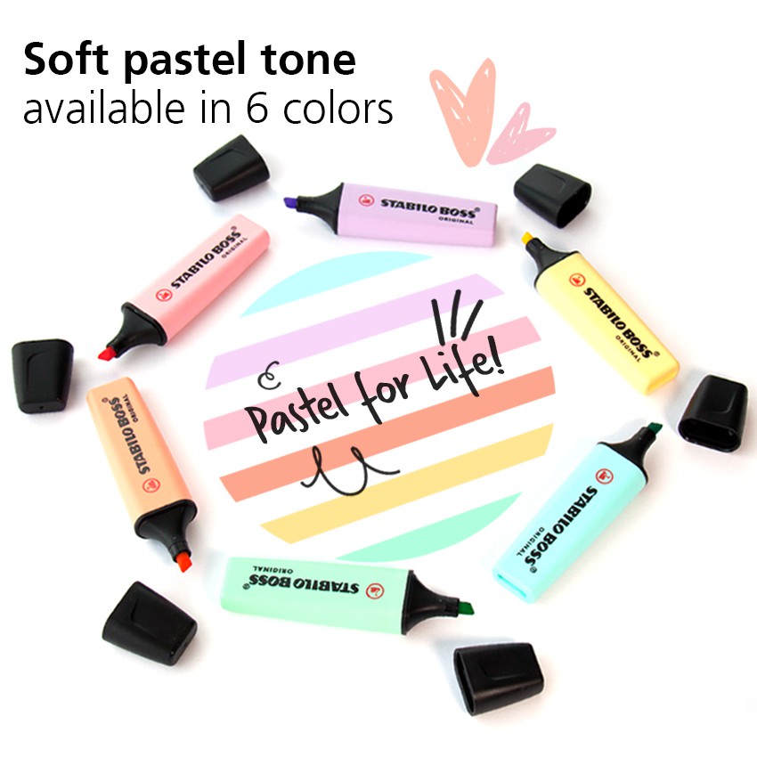STABILO BOSS ASLI Pena Stabilo - Stabilo Marker Boss ulasan dan harga