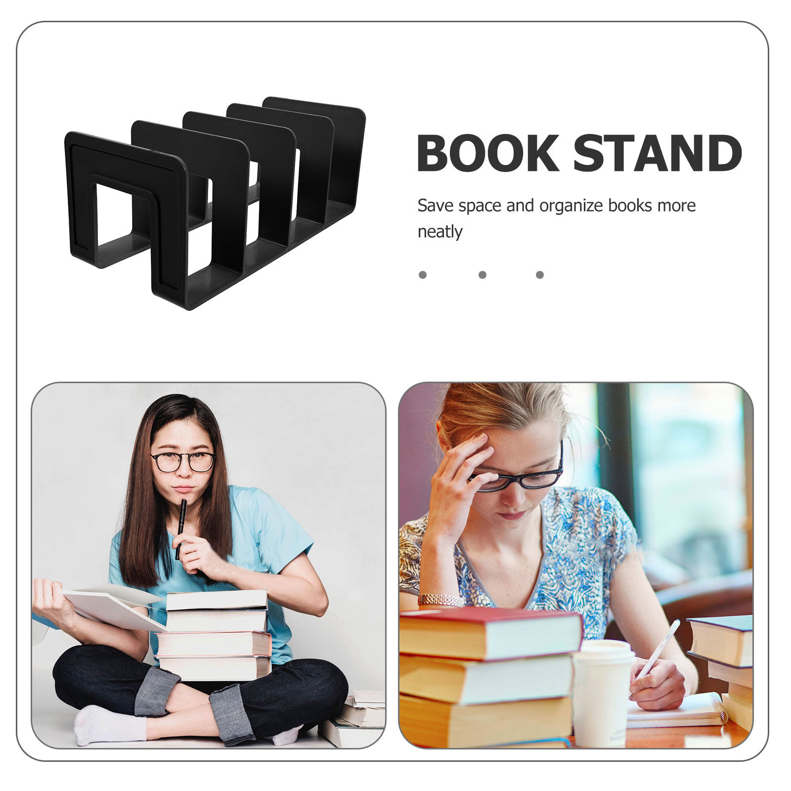 Organizer Buku Meja Multikompa - Magazine Holder Rack ulasan dan harga