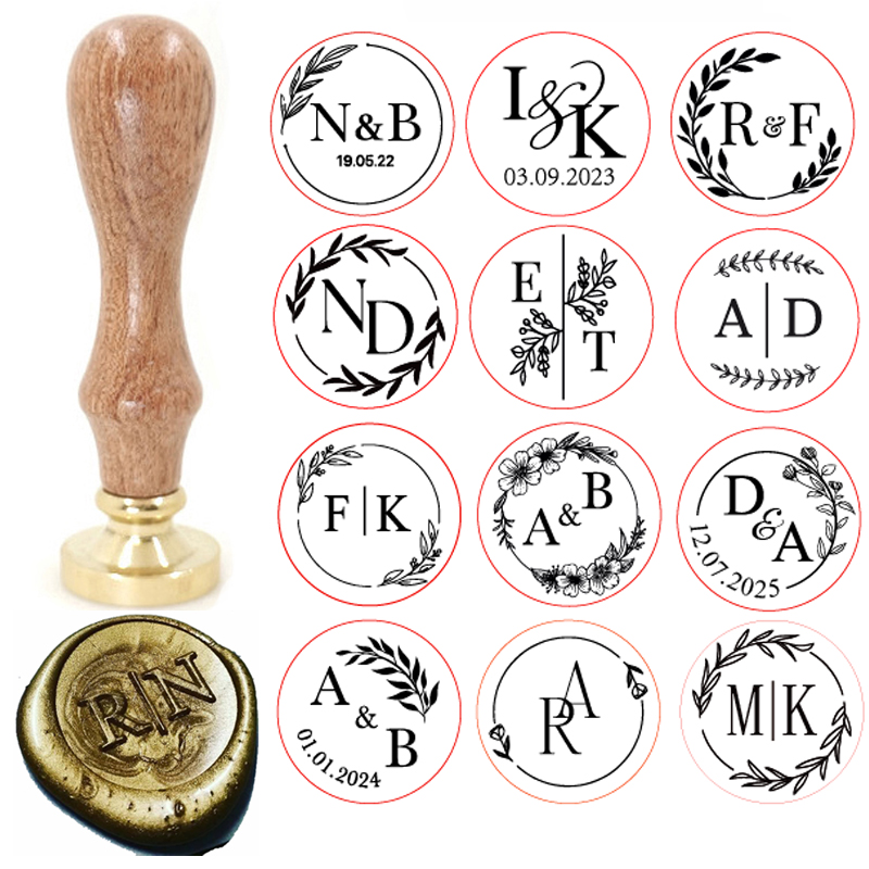 Stempel Segel Lilin Kuningan K - Wax Seal Stamp Set ulasan dan harga